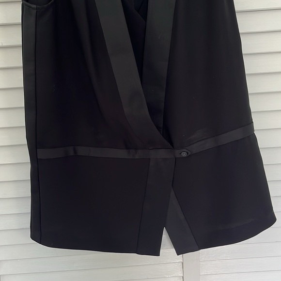 Banana Republic Black Tuxedo Vest - Picture 3 of 4